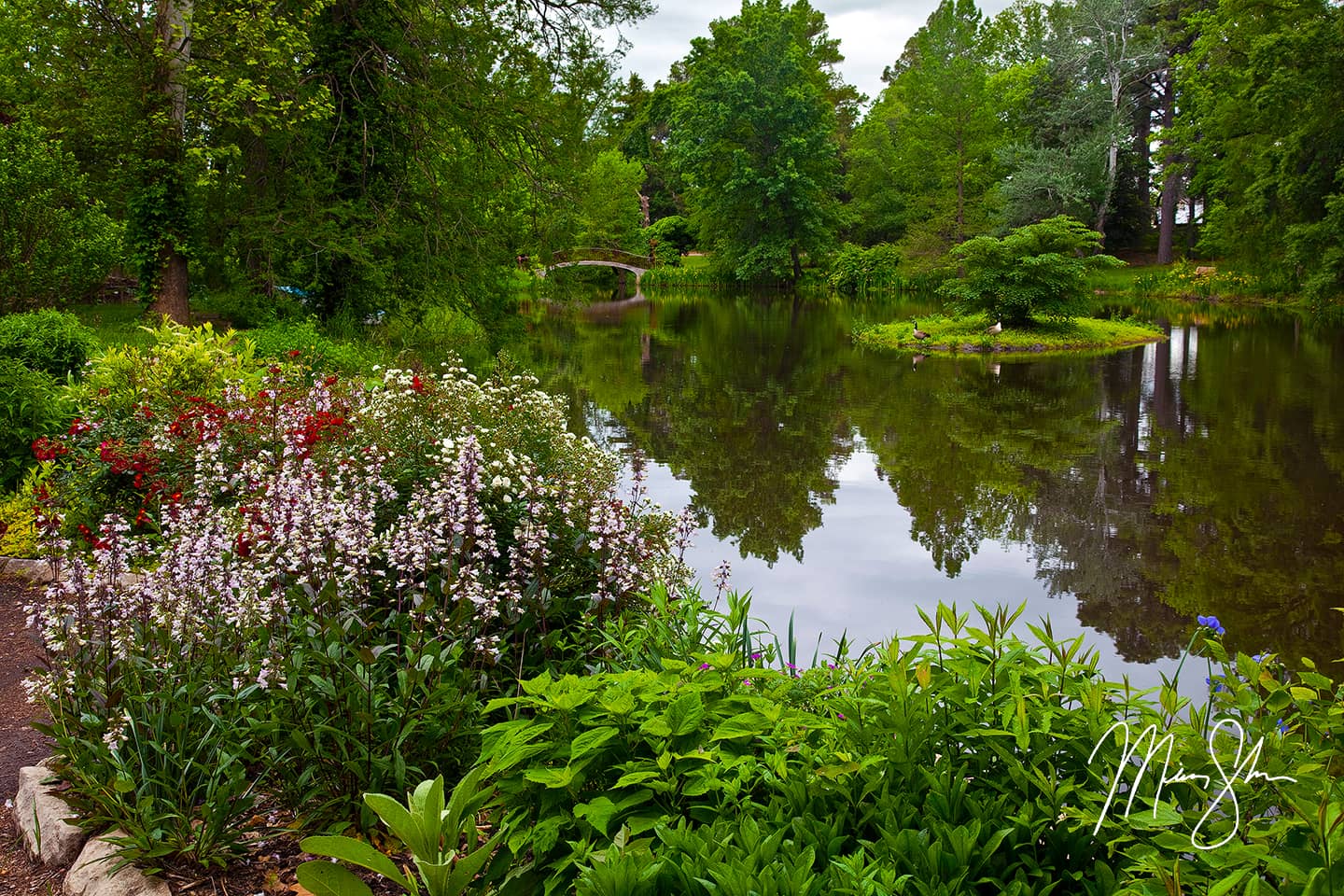 Bartlett Arboretum Pond