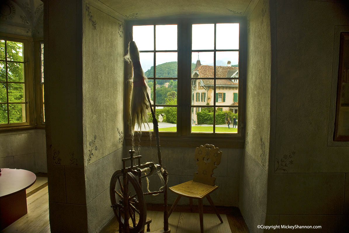 Spiez Castle Window