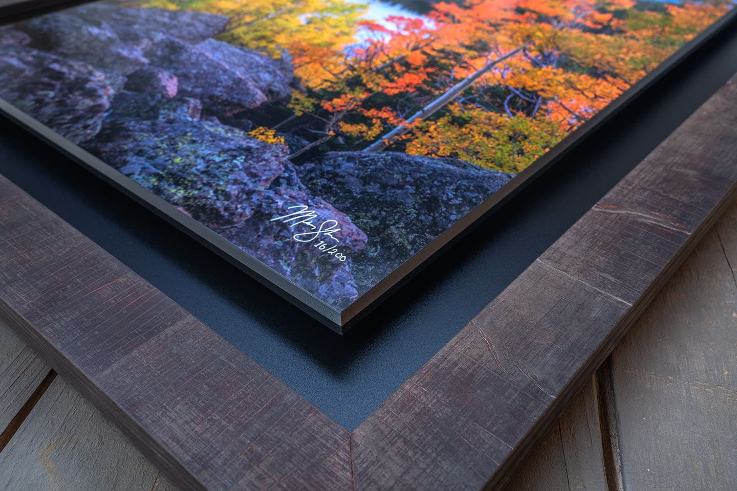 Larson Juhl Framed Gallery Plaque Wood Mount Print