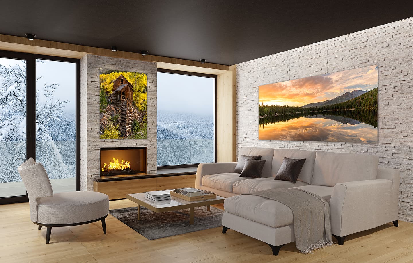 Colorado Mountain Cabin Interior Design