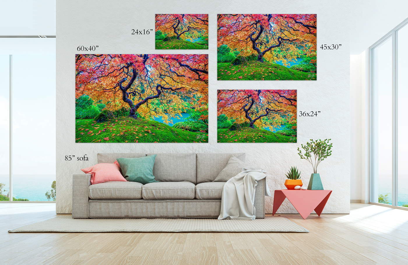 Fine Art Nature Photography Prints Sizing