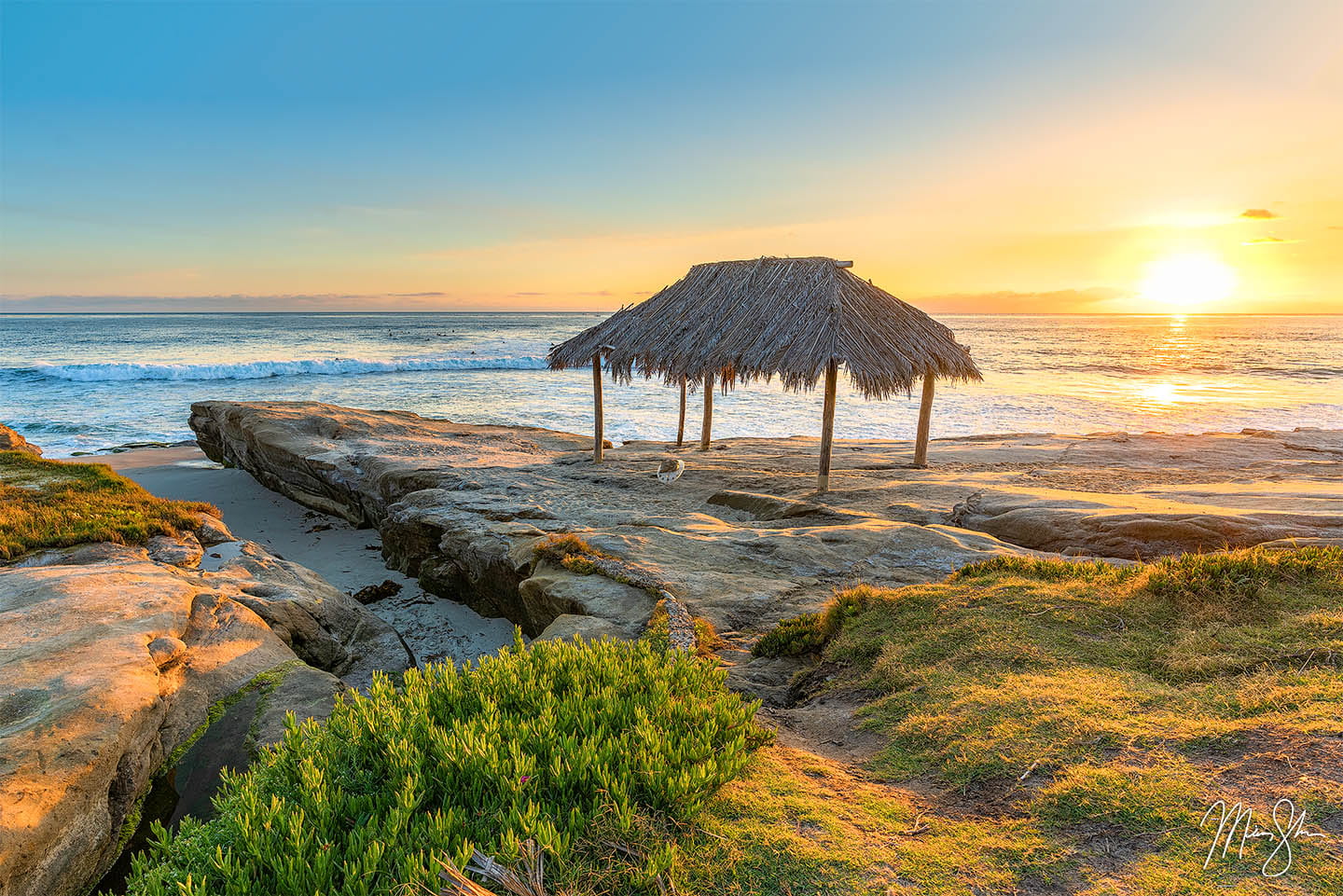 Ocean photography: Windandsea Surf Shack, La Jolla, California