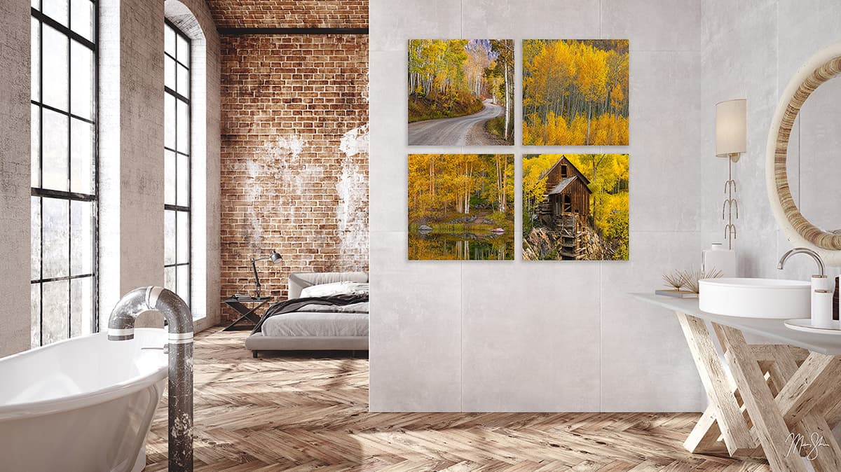 Colorado Gold 4-Pack Art Squares