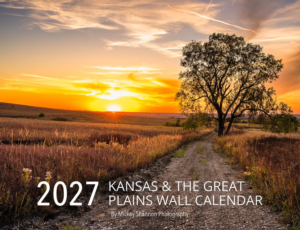 Kansas is Beautiful 2027 calendar front cover