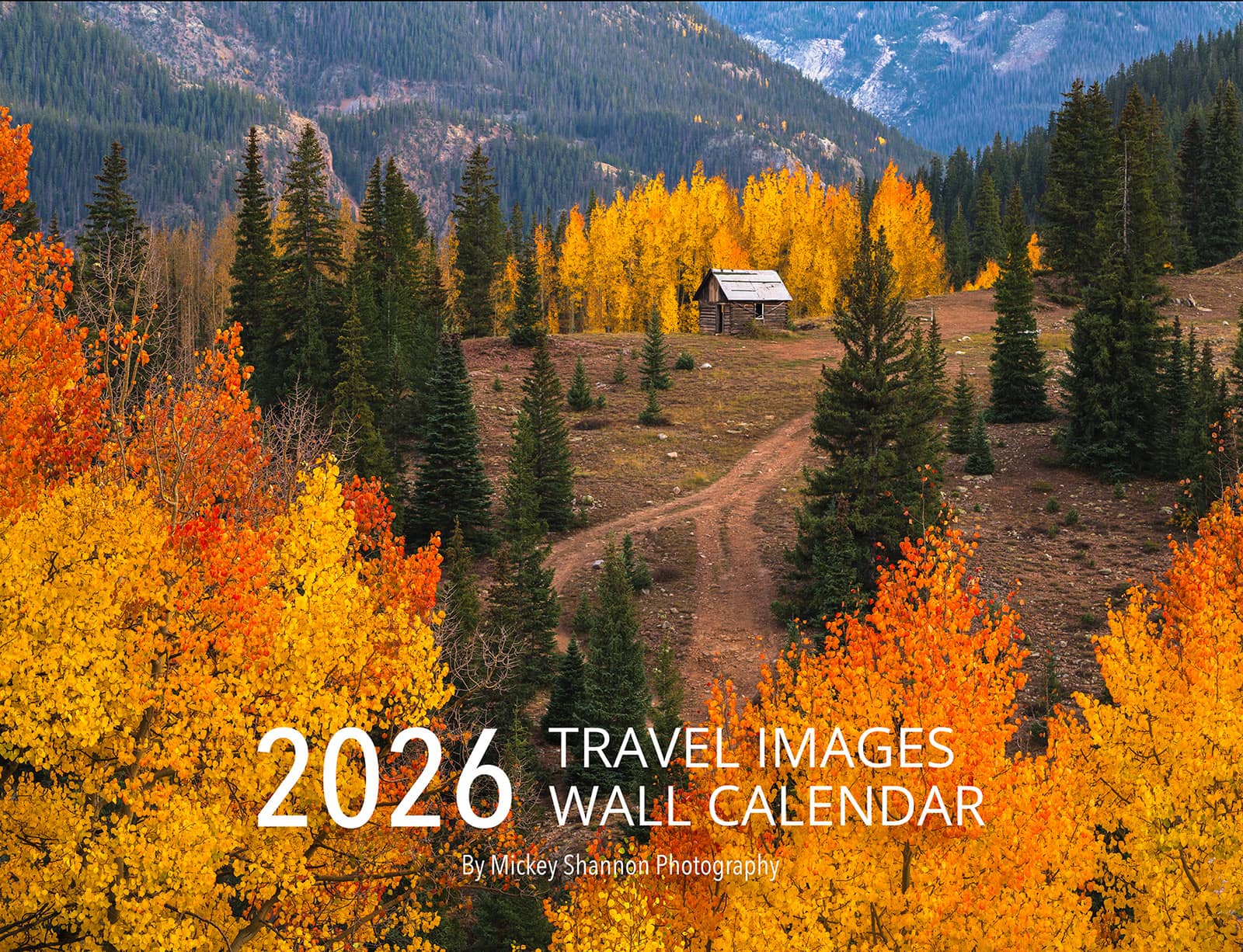 2026 Travel Photography Wall Calendar