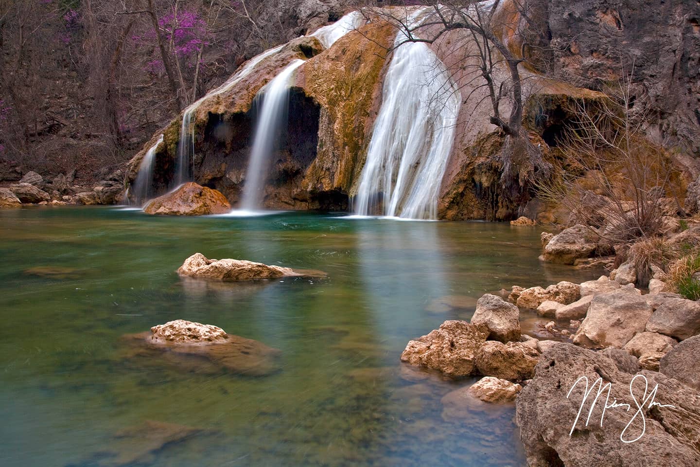 A Hint of Spring at Turner Falls - Turner Falls, Arbuckle Wilderness, Oklahoma