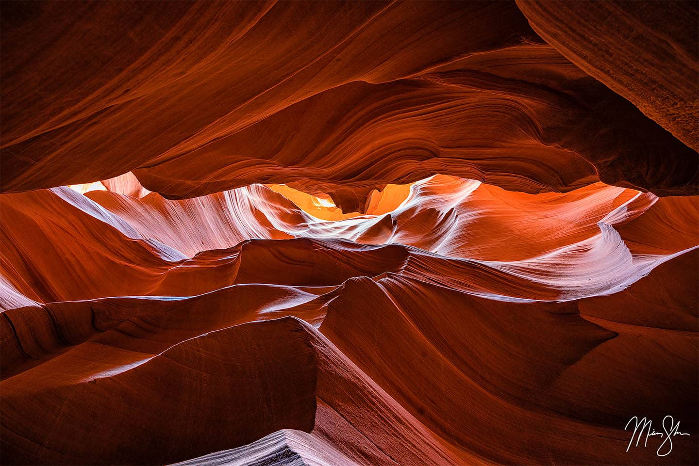 Antelope Canyon Curves - Antelope Canyon, Page, Arizona