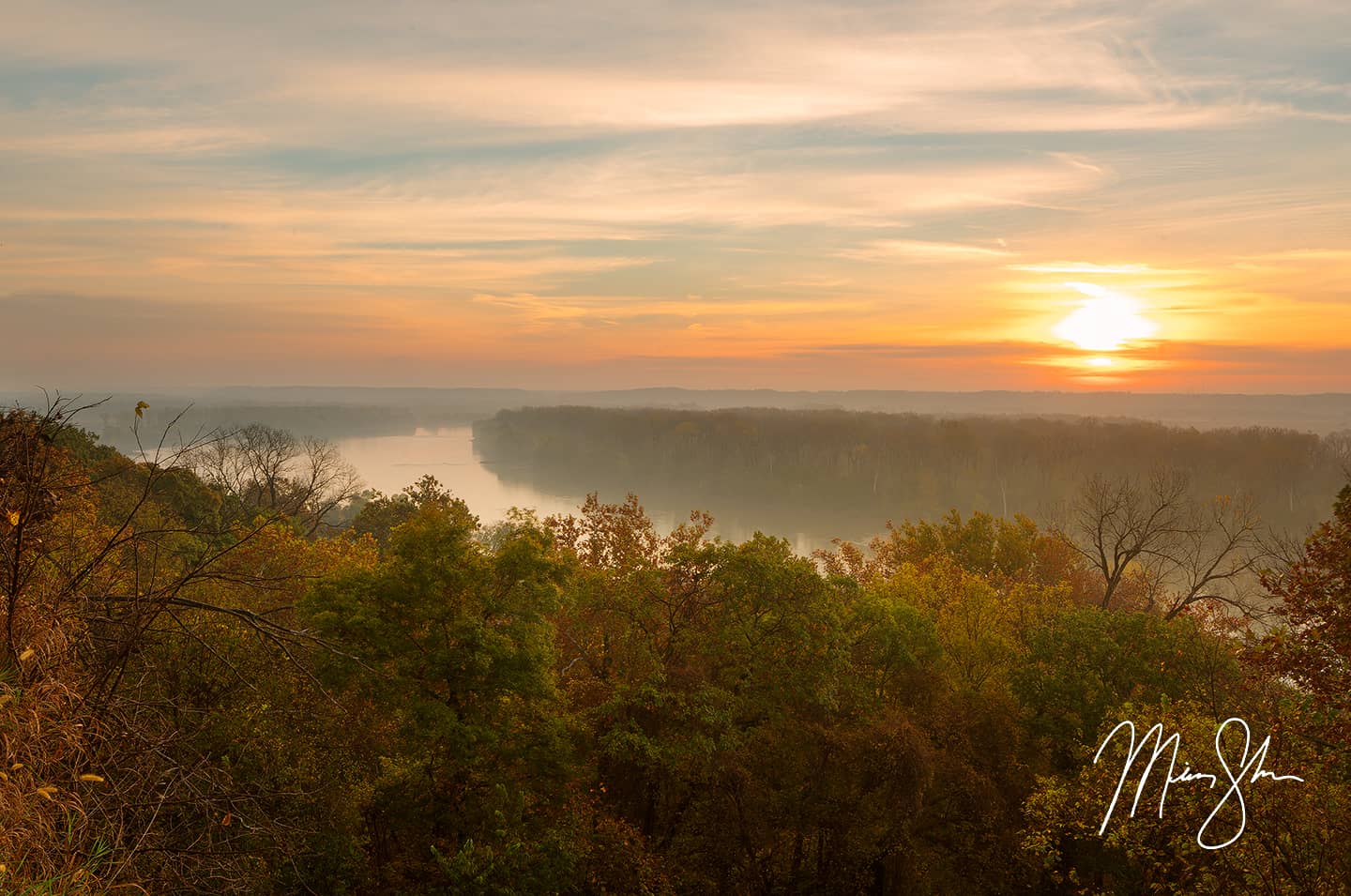 Atchison Autumn Sunrise - Atchison, KS