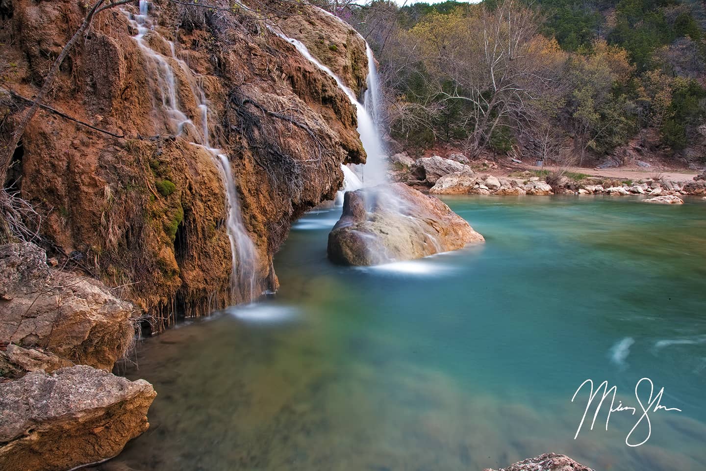 Beautiful Turner Falls - Turner Falls, Arbuckle Wilderness, Davis, Oklahoma