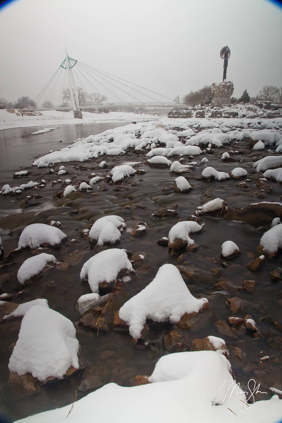 Blizzard of Oz - Keeper of the Plains, Wichita, Kansas