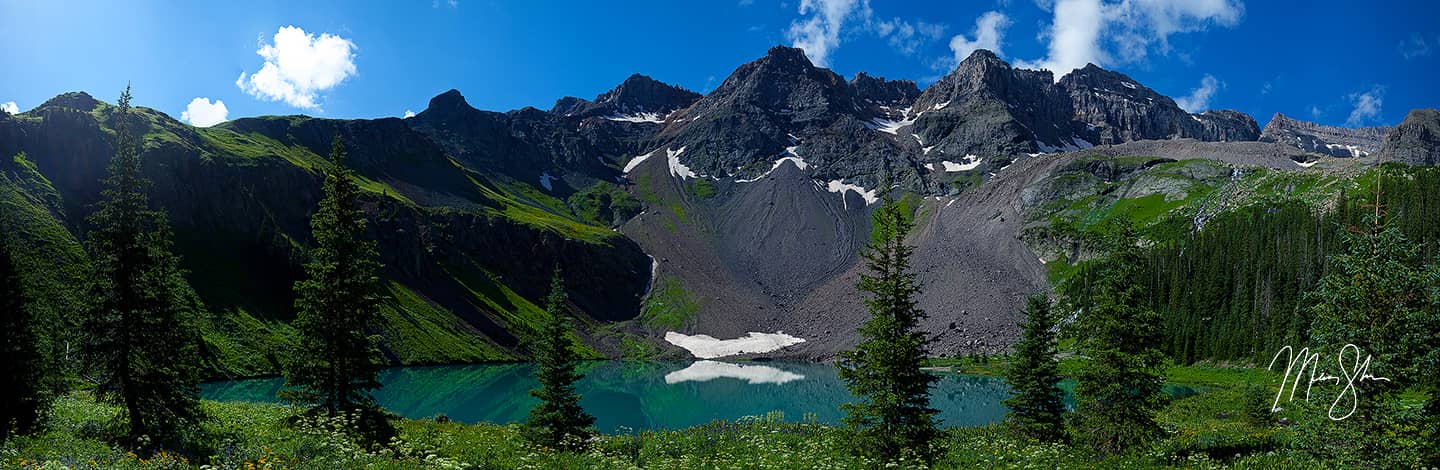 Blue Lake Panorama - Ridgway, San Juans, Colorado