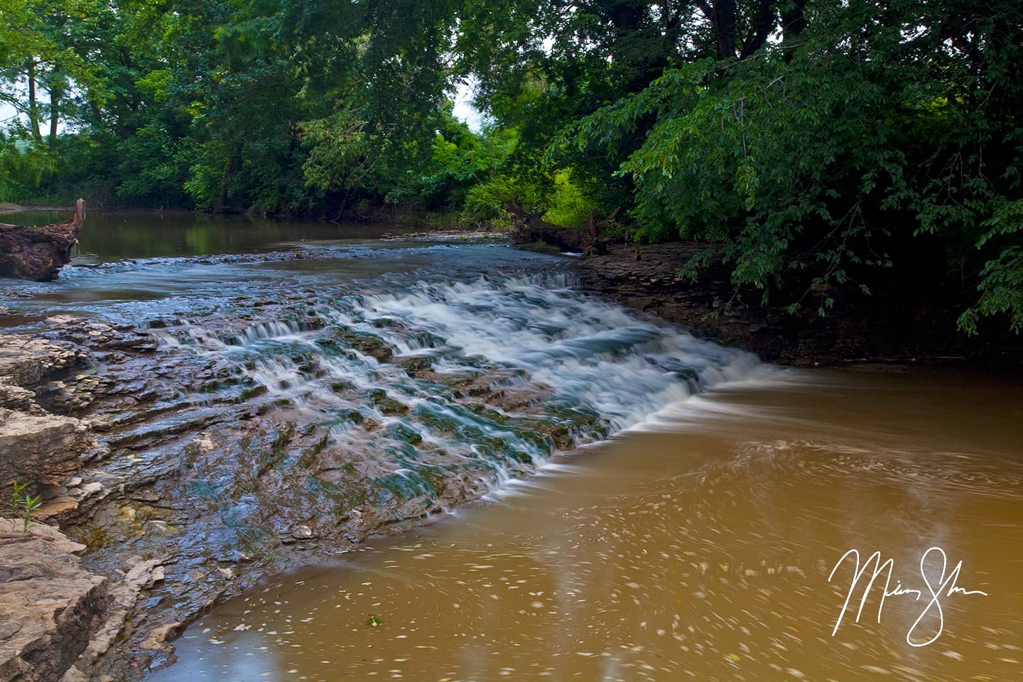 Buck Creek Falls - Near Oskaloosa, KS