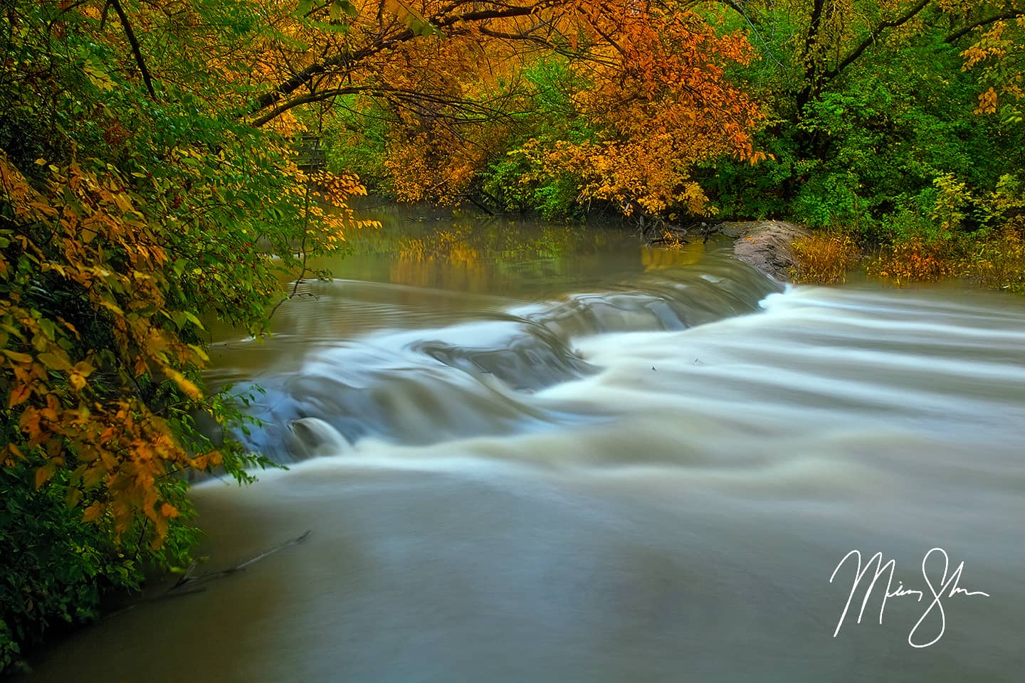 Chisholm Creek Fall Colors - Chisholm Creek Park, Wichita, Kansas