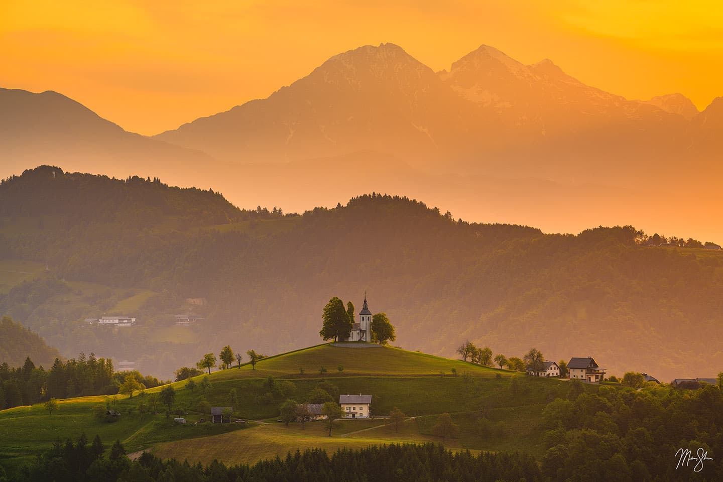 Church on a Hill - St. Thomas Church, Slovenia