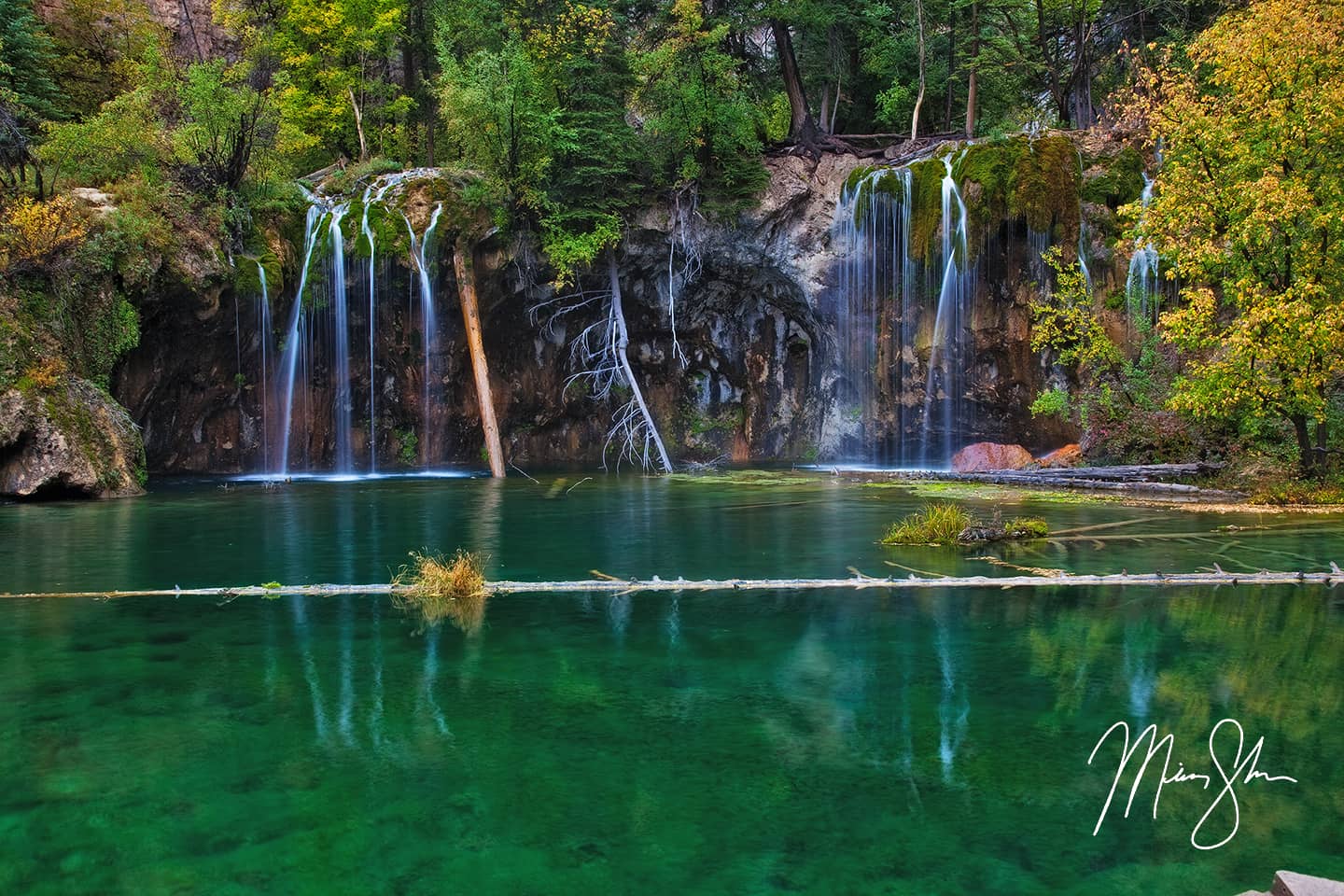 Colorful Hanging Lake - Hanging Lake, Colorado