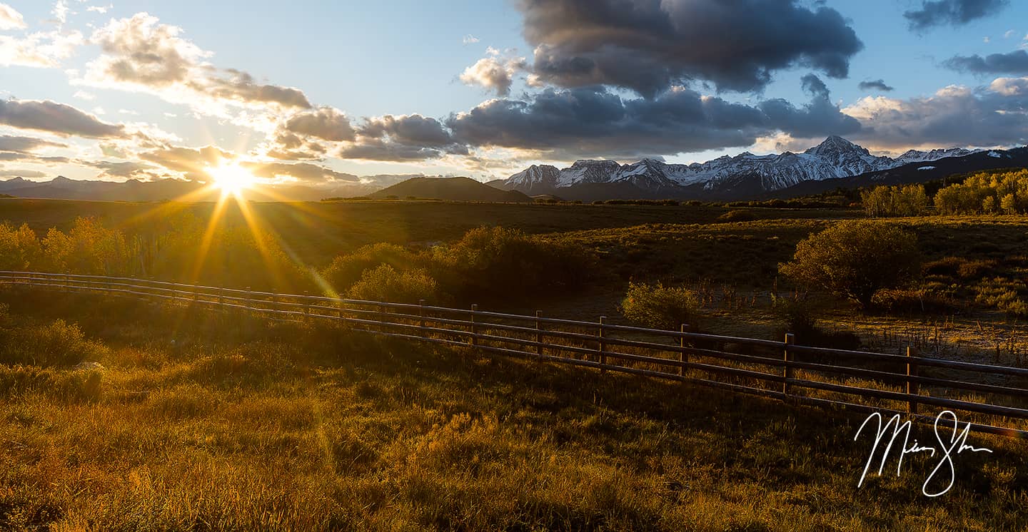 Dallas Divide Sunrise - Dallas Divide, Ridgway, Colorado