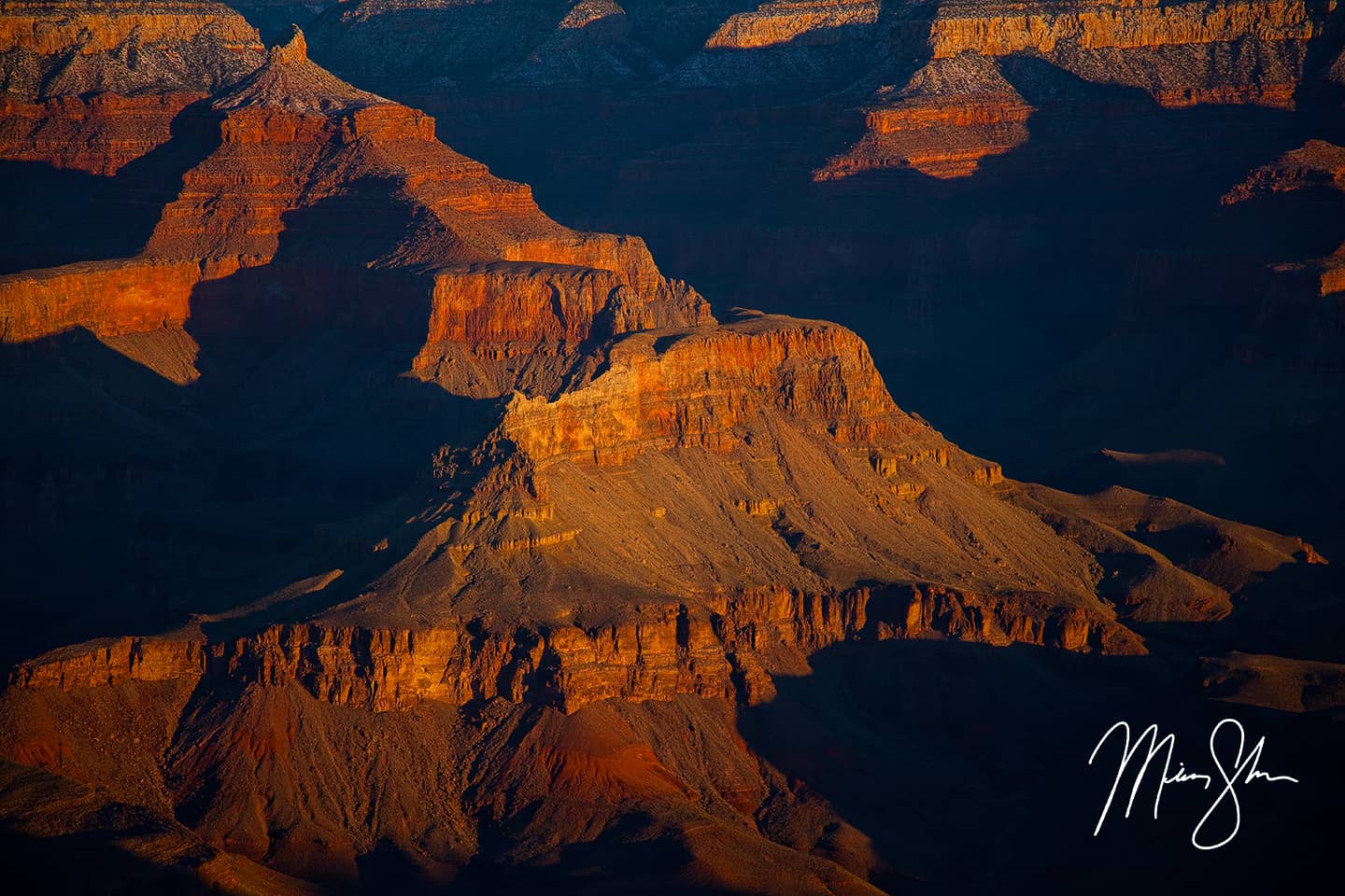 Darkness Meets Light - Grand Canyon National Park, Arizona