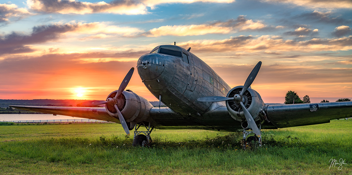 DC-3: Old Methuselah Panoramic - Kansas