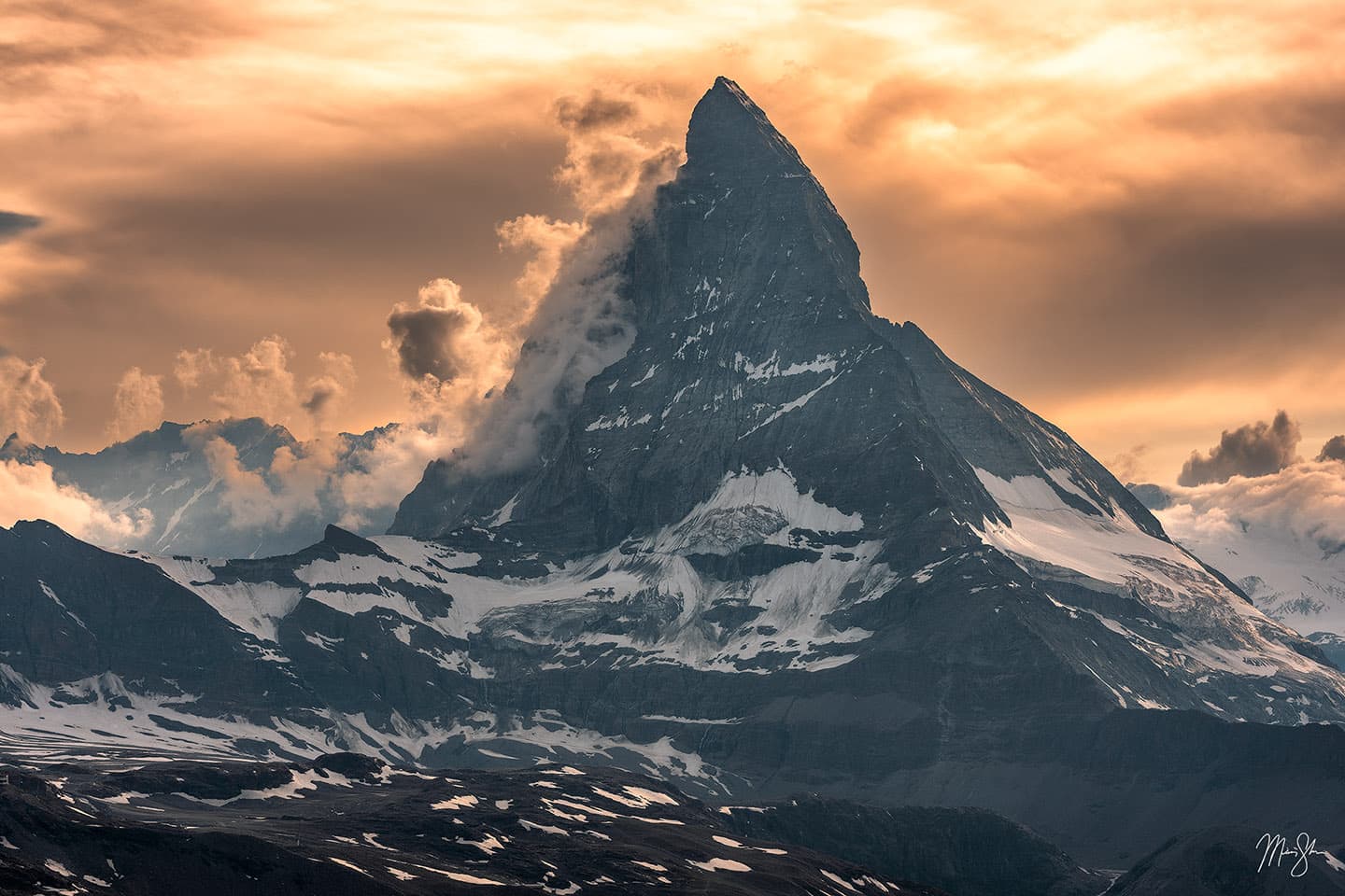 Drama on the Matterhorn - The Matterhorn, Gornergratbahn, Zermatt, Switzerland