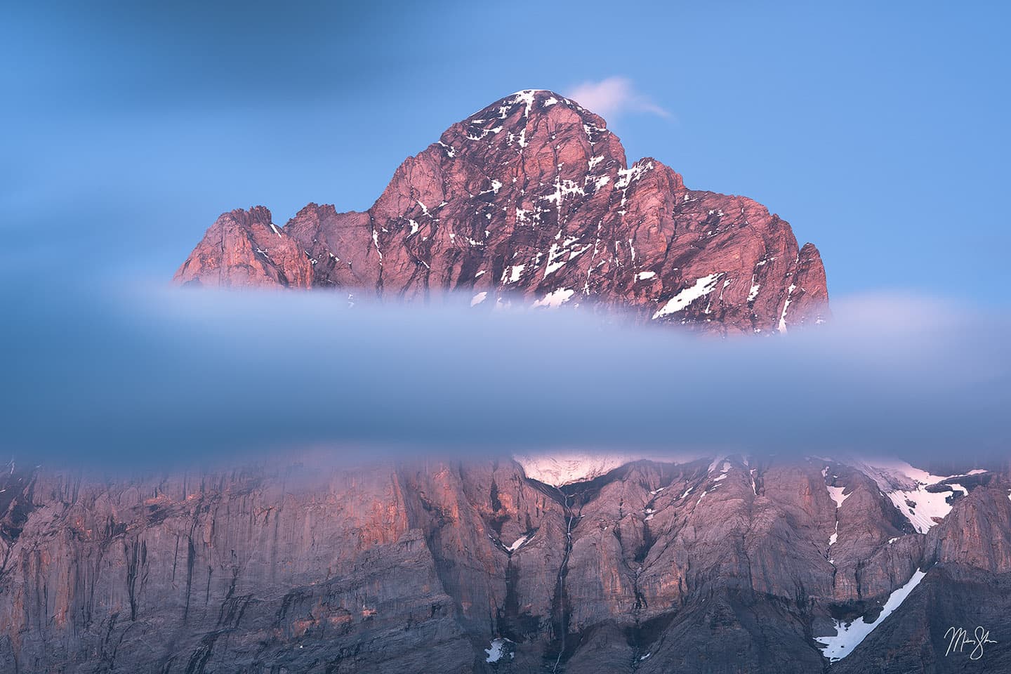 The Eiger at Blue Hour - Grindelwald, Switzerland