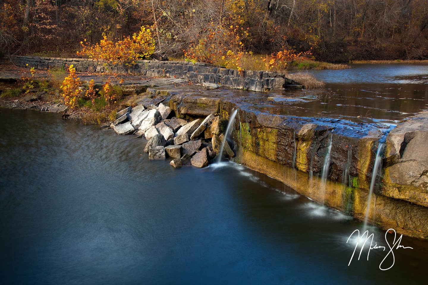 Elk Falls Autumn Colors - Elk Falls, Kansas