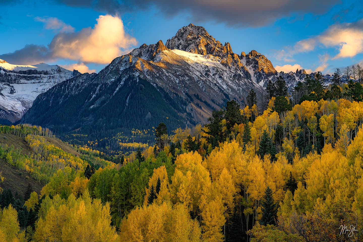 Evening at Sneffels - Mount Sneffels, Ridgway, Colorado