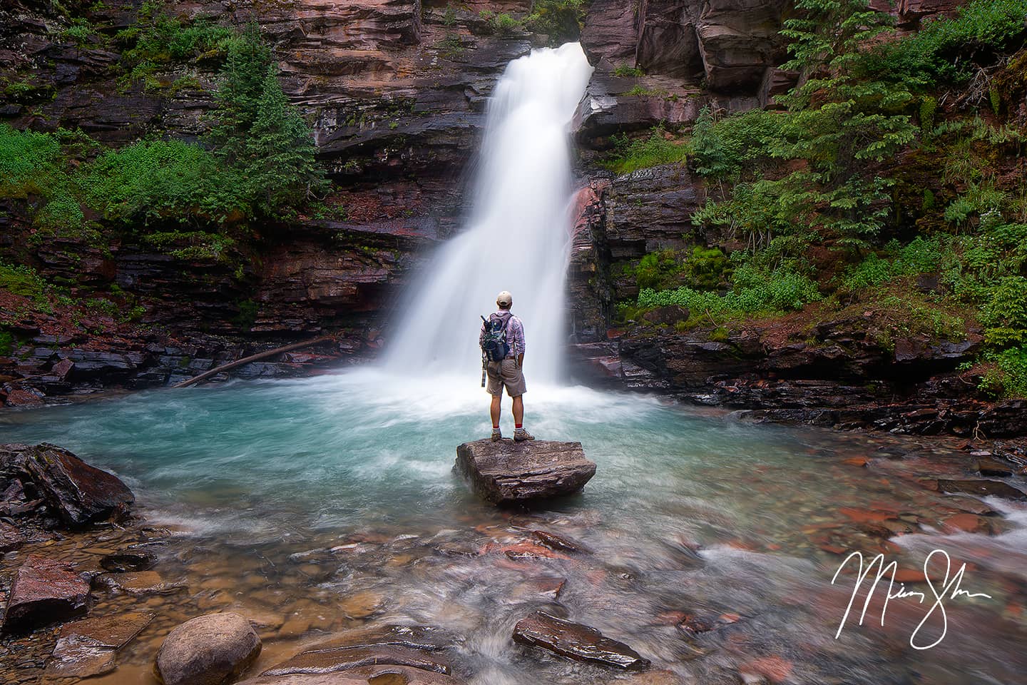 Exploring South Mineral Creek Falls - South Fork Mineral Creek, Silverton, Colorado