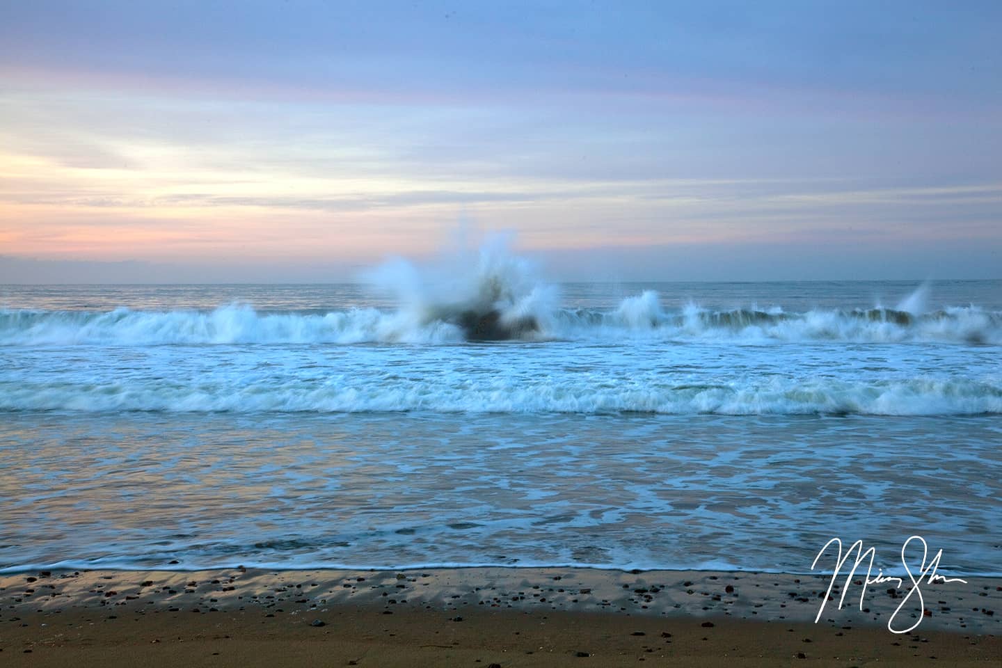 Explosion - San Simeon, California