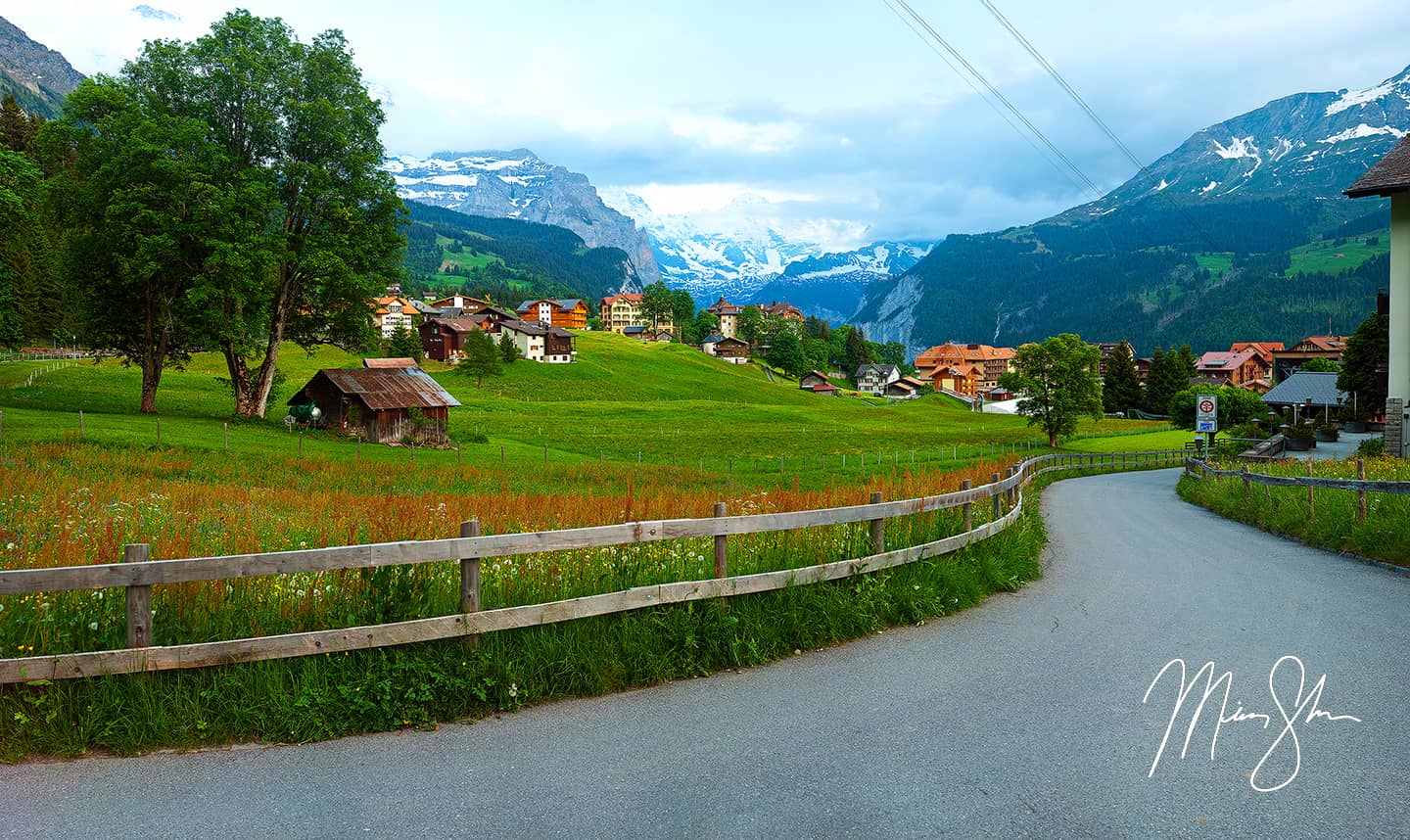 Fields Of Wengen - Wengen, Bernese Alps, Switzerland