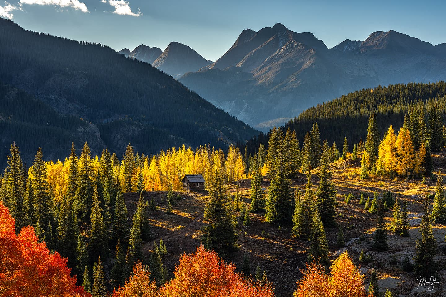 First Light on the San Juans - San Juan Mountain Range, Colorado