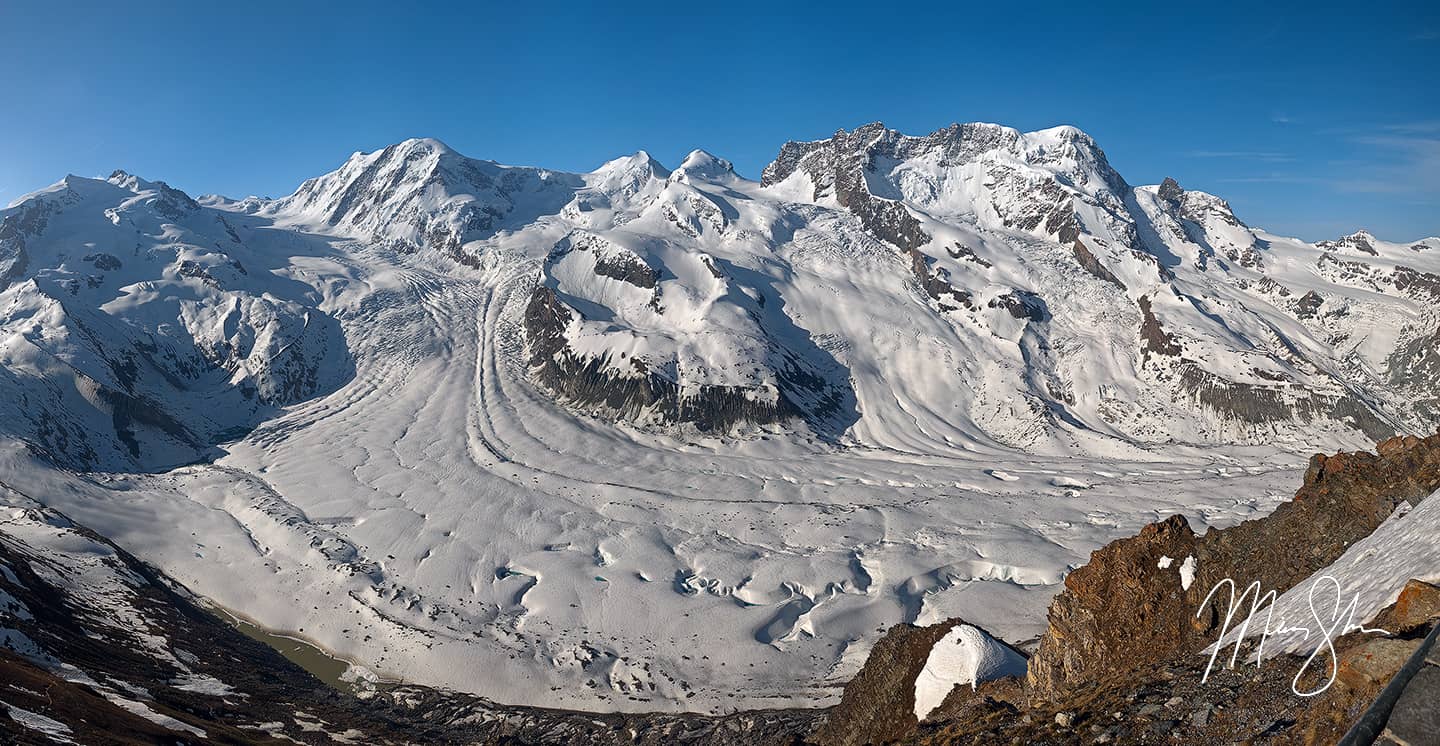 Gorner Glacier - Gornergrat, Zermatt, Switzerland