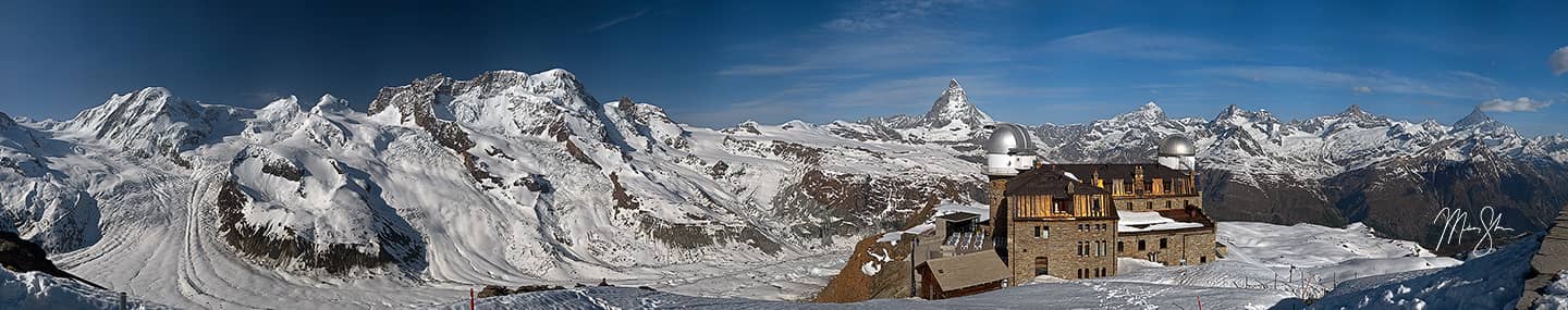 Gornergrat Panorama - Gornergrat, Zermatt, Valais, Switzerland