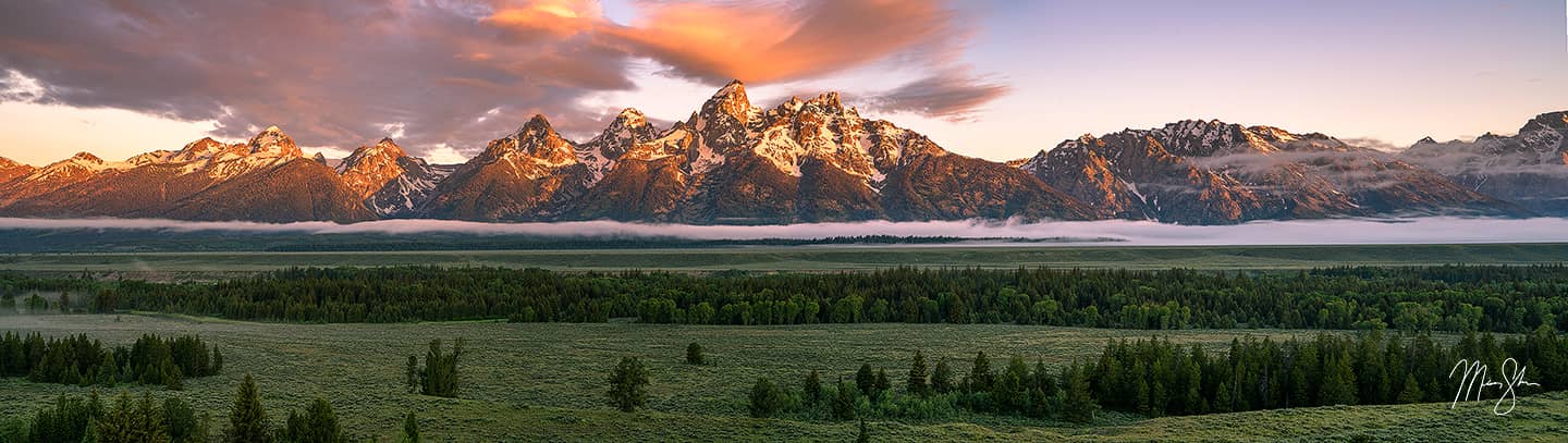 Grand Teton Sunrise - Grand Teton National Park, Wyoming