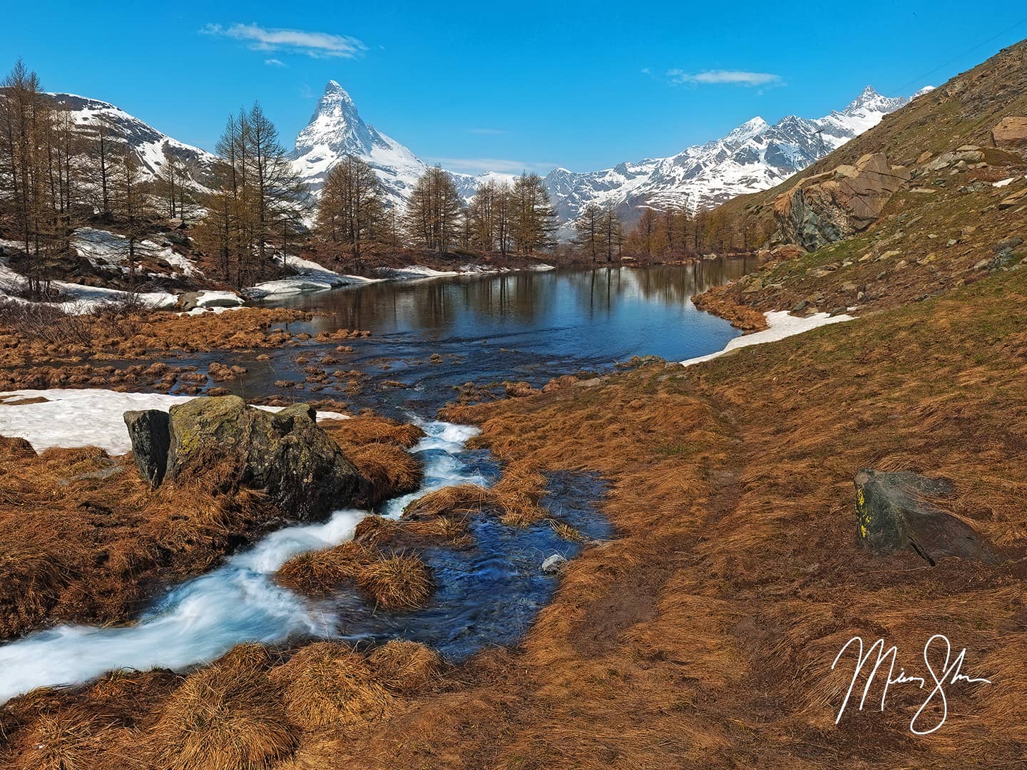 Grindjisee - Grunjsee, Zermatt, Switzerland