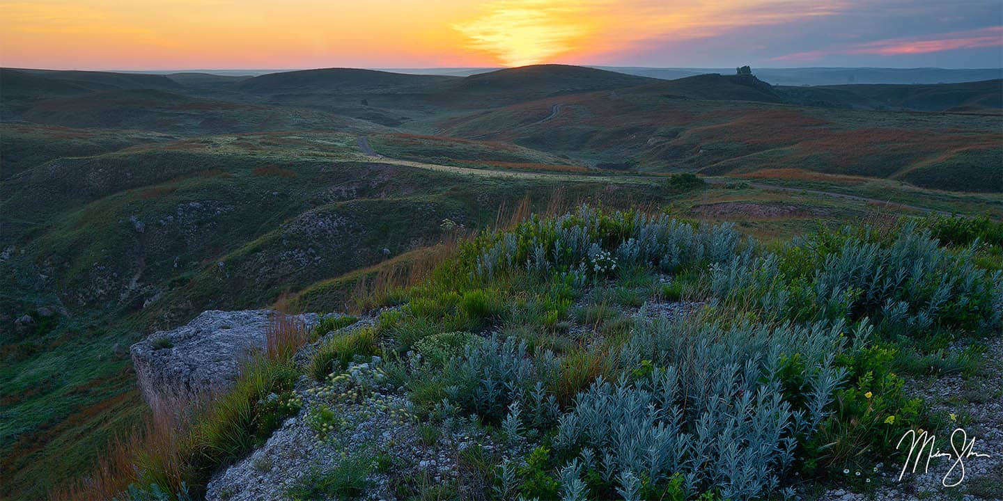 Gypsum Hills Photography: Big Basin at sunrise