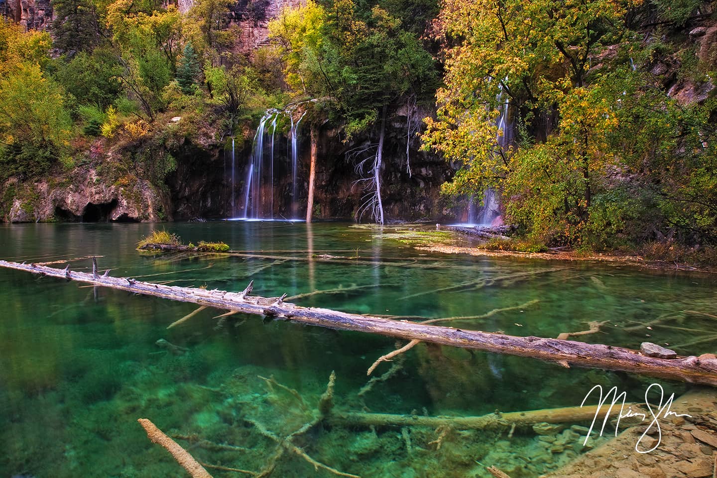 Hanging Lake Autumn Colors