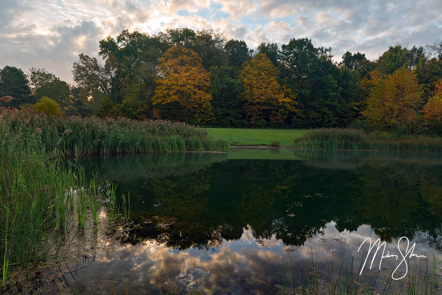 Indigo Lake Sunrise - Indigo Lake, Cuyahoga Falls National Park, Ohio