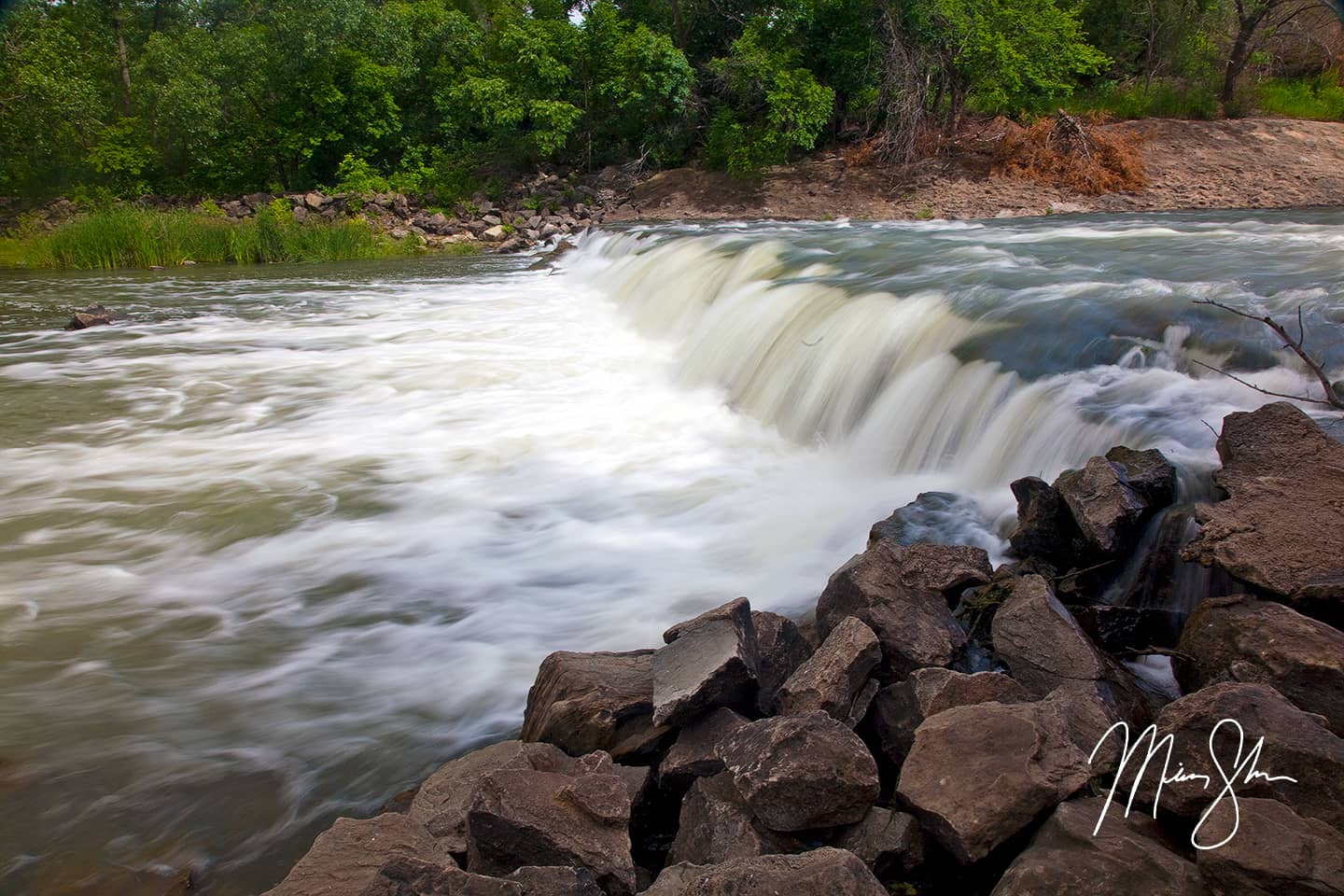 Kanopolis Falls - Kanopolis State Park