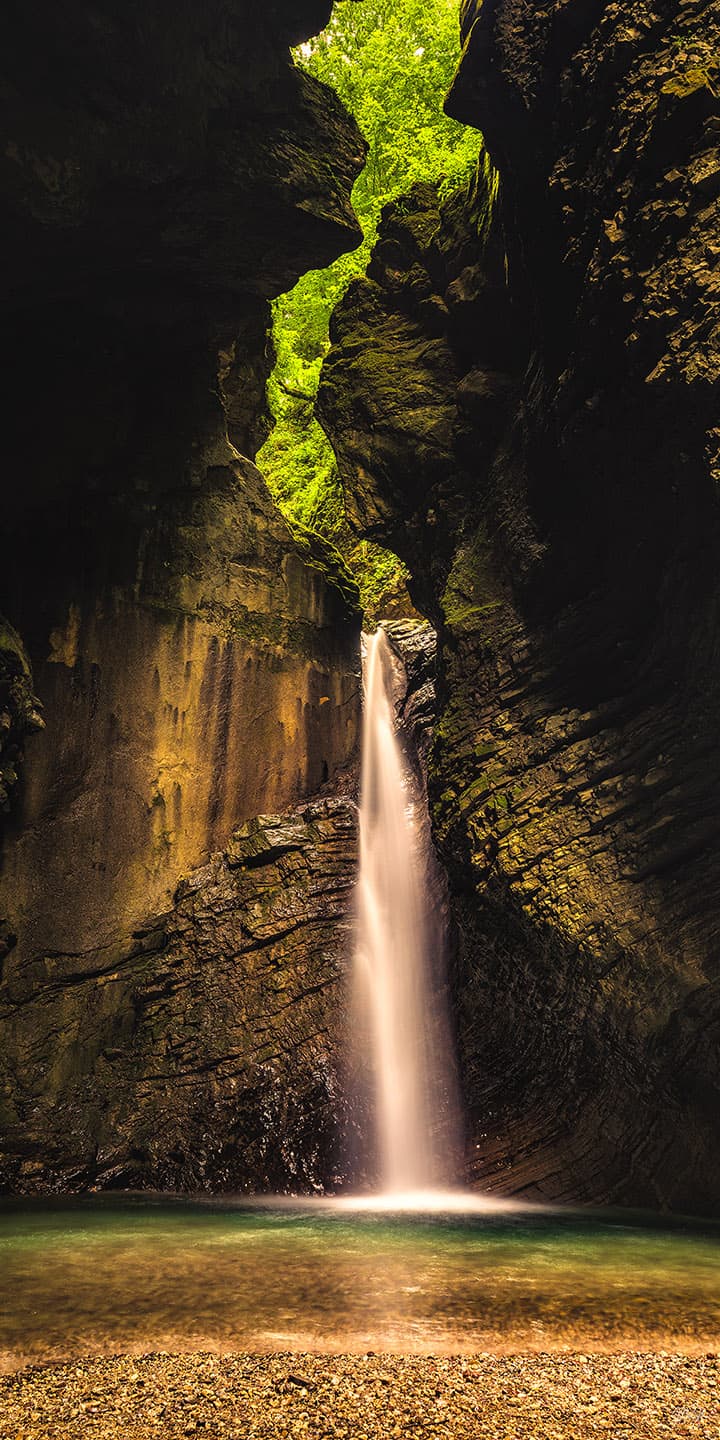 Kozjak Falls - Kozjak Falls, Western Slovenia