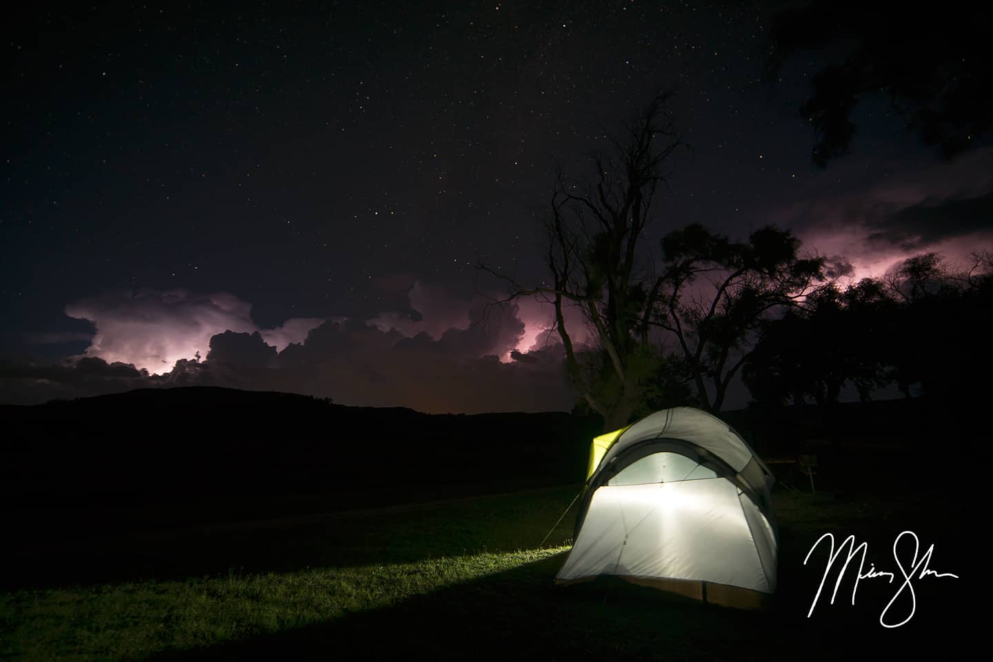 Lake Scott State Park Tent Camping - Lake Scott State Park, Kansas