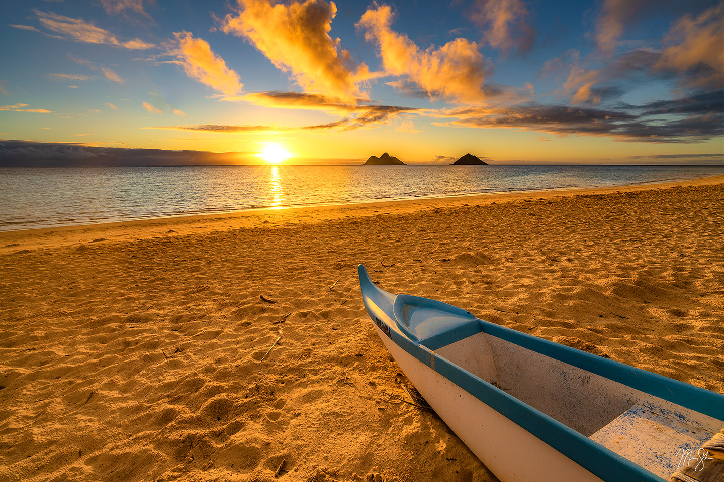 Lanikai Beach Sunrise - Lanikai Beach, Oahu, Hawaii