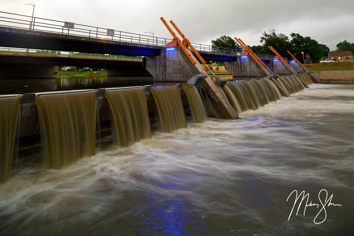 Lincoln Street Bridge Falls - Wichita, Kansas