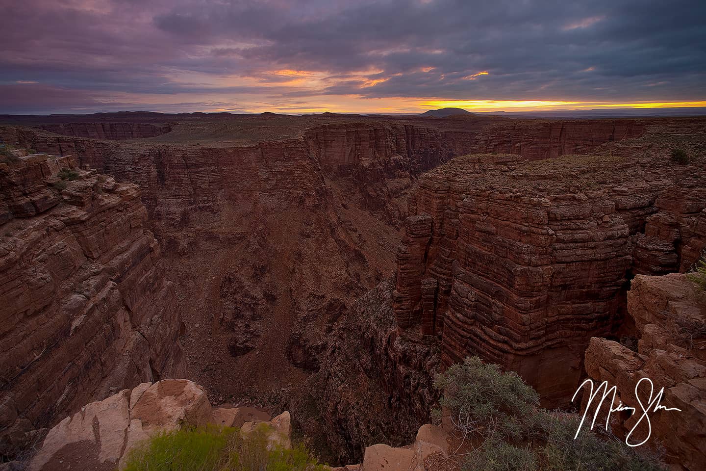 Little Colorado River Canyon Sunrise - Grand Canyon, Arizona