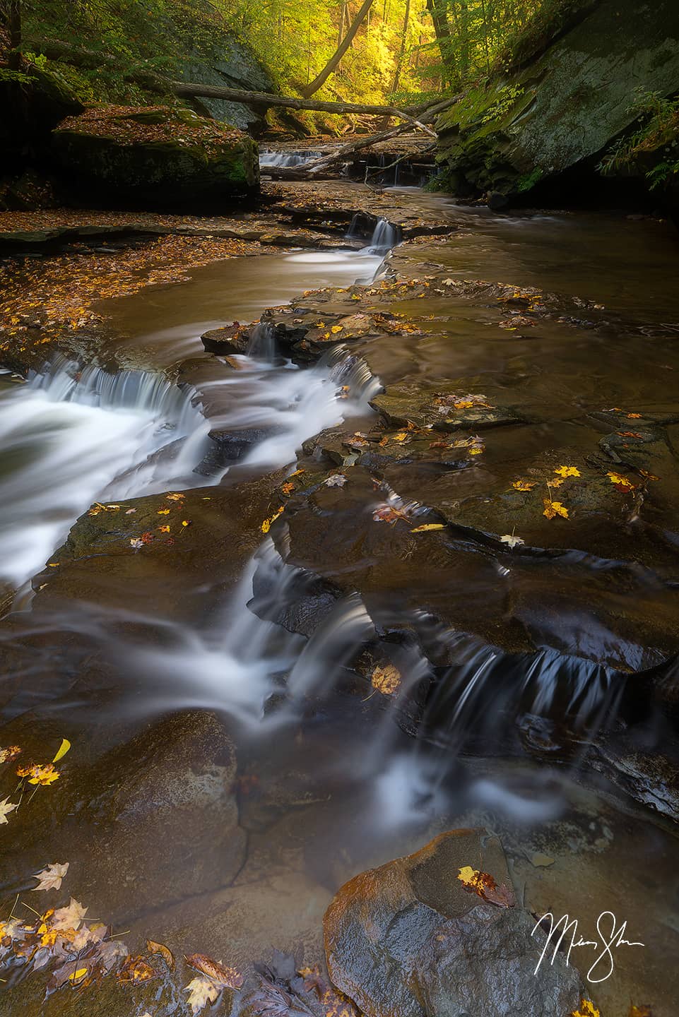 Lower Brandywine Falls - Brandywine Falls, Cuyahoga Valley National Park, Ohio