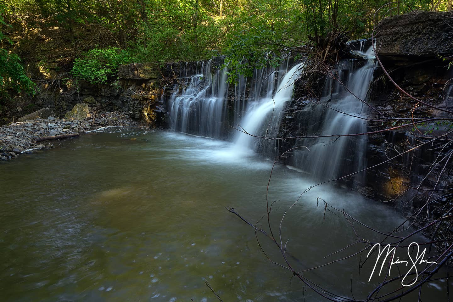 Lower Idlewild Falls - Waterville, KS