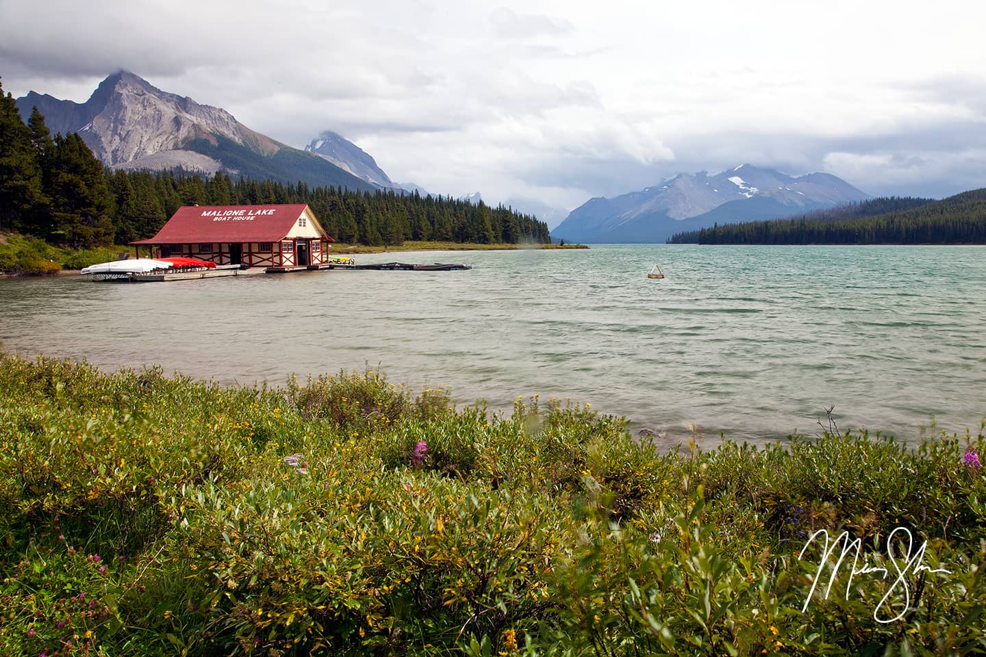 Maligne Lake - Maligne Lake, Jasper National Park, Alberta, Canada