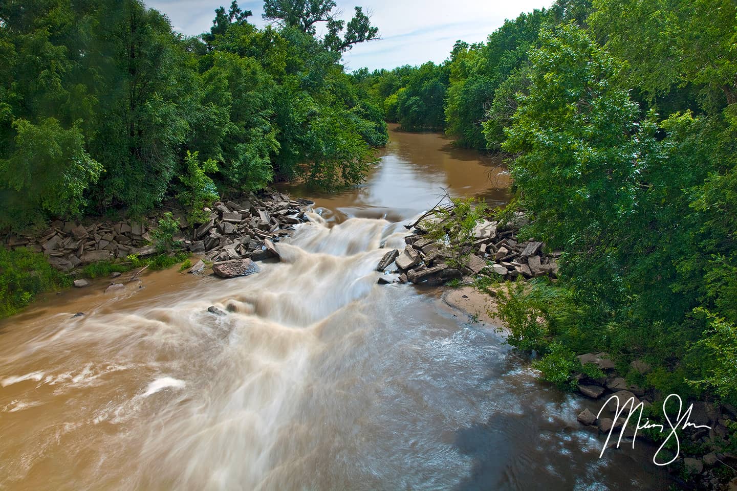 Marquette Falls - Marquette, Kansas