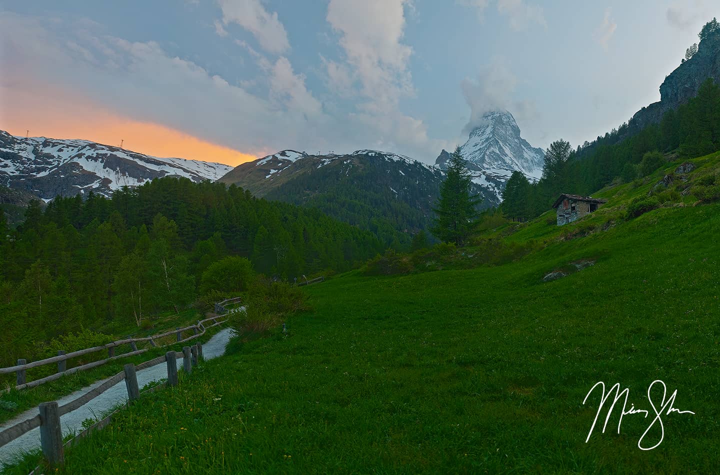 Matterhorn Sunset - Zermatt, Switzerland