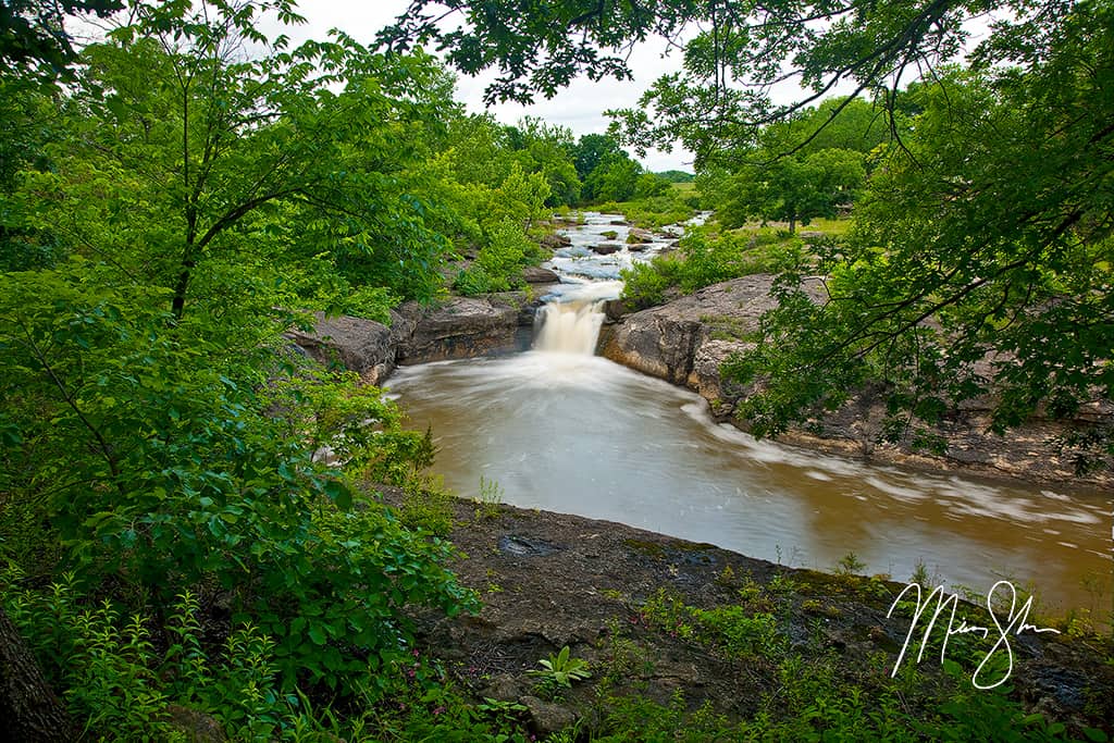 Kansas Waterfalls Mickey Shannon Photography