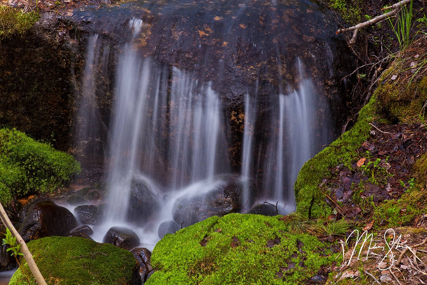 Micro Falls - Boulder Brook, Estes Park, Rocky Mountain National Park, Colorado